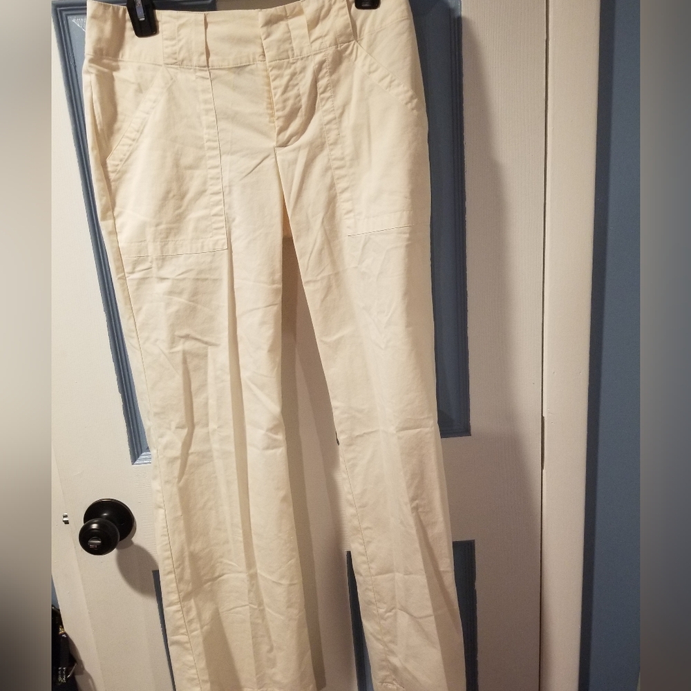 Woman's Cream Pants Size 2 NWOT